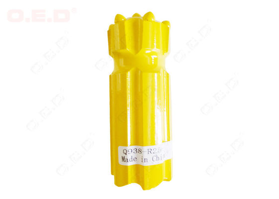 Short R32 R38 Thread Button Bit , Yellow Hard Carbide Rock Drill Bits