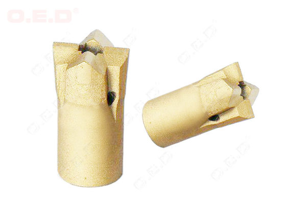 Wear Resistance T45 Cross Thread Button Bit , Tungsten Carbide Drill Bits For Metal