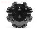 125mm Dome Convex Thread Button Bits , Carbide Rock Bits In Black Color
